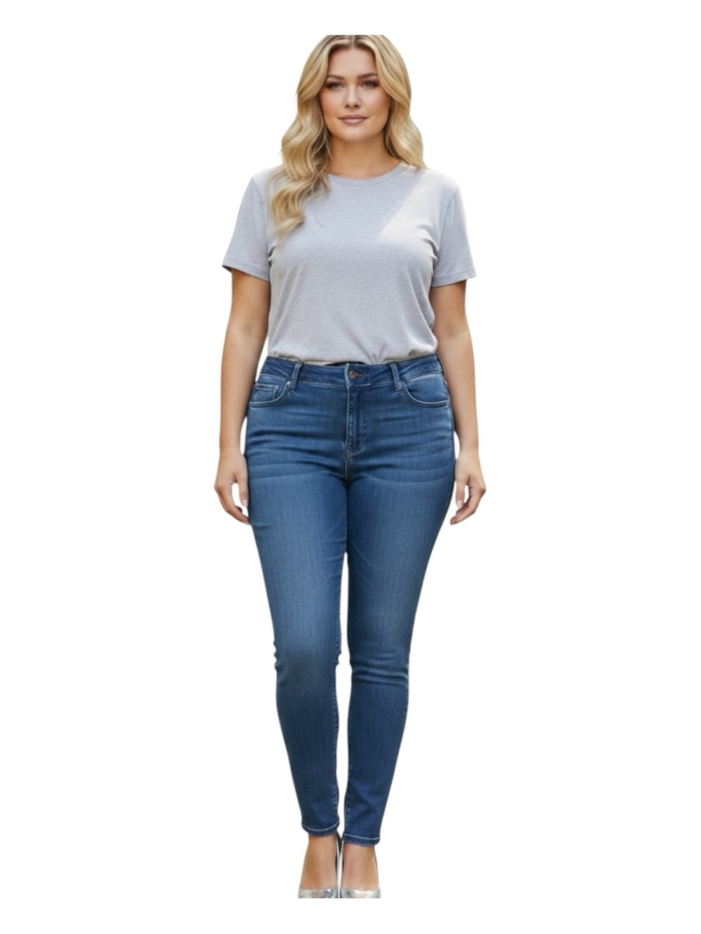 torrid  Plus Size 18R High-Rise Bombshell Skinny Jeans Premier Stretch